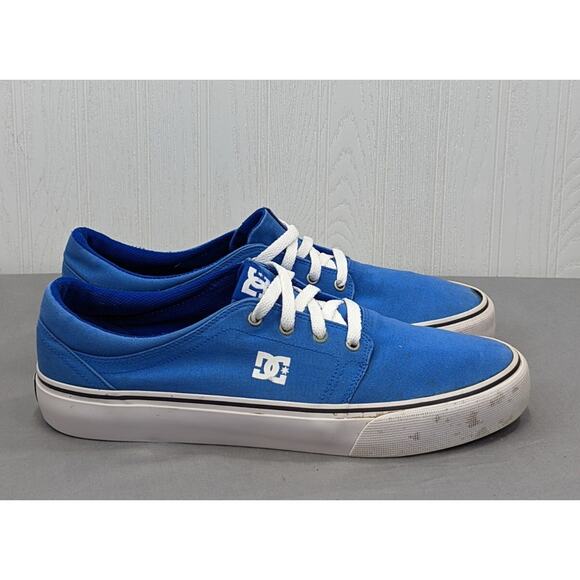 DC Mens Trase TX ADYS300126 Blue Sneakers Casual Shoes Skateboarding Size 12.5 main image 6